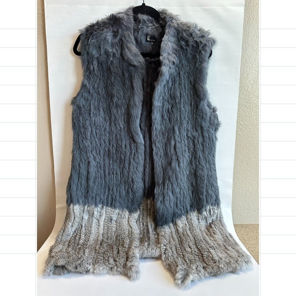 Rabbit Fur Vest by Love Token